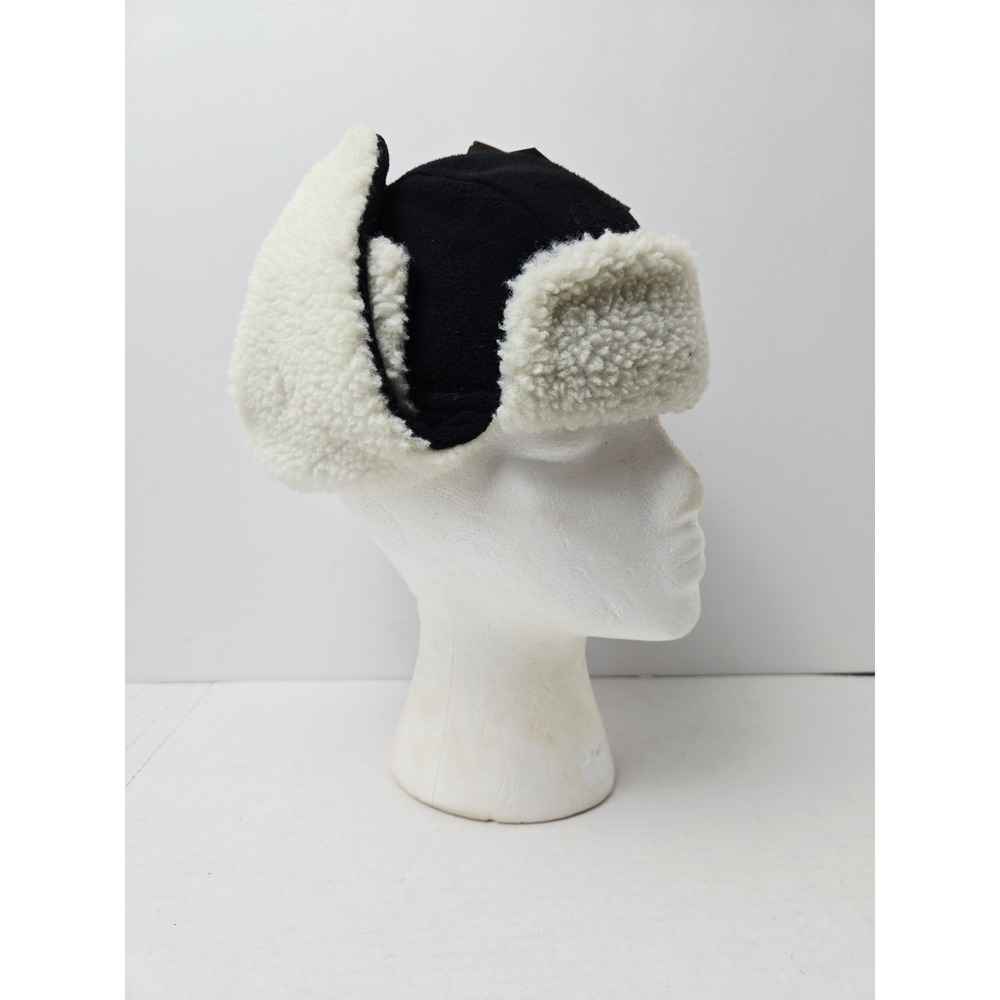 Broner Kids black hat trapper NWT Micro Fleece 6-10 years